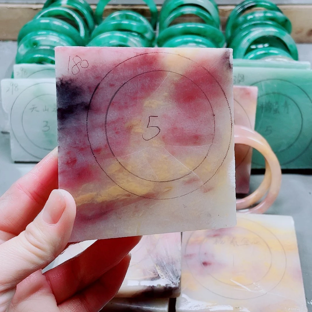 石英质玉手镯未镶嵌定制