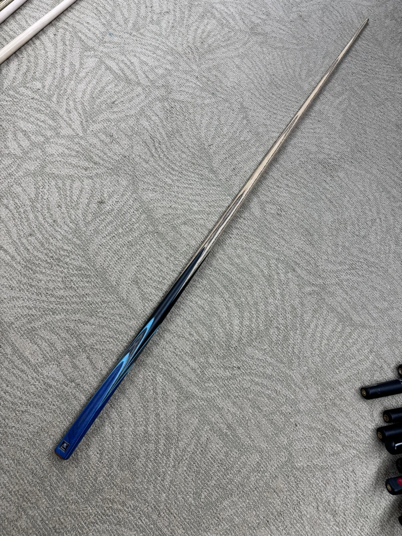 奥秘白蜡木小头杆中式黑八台球杆