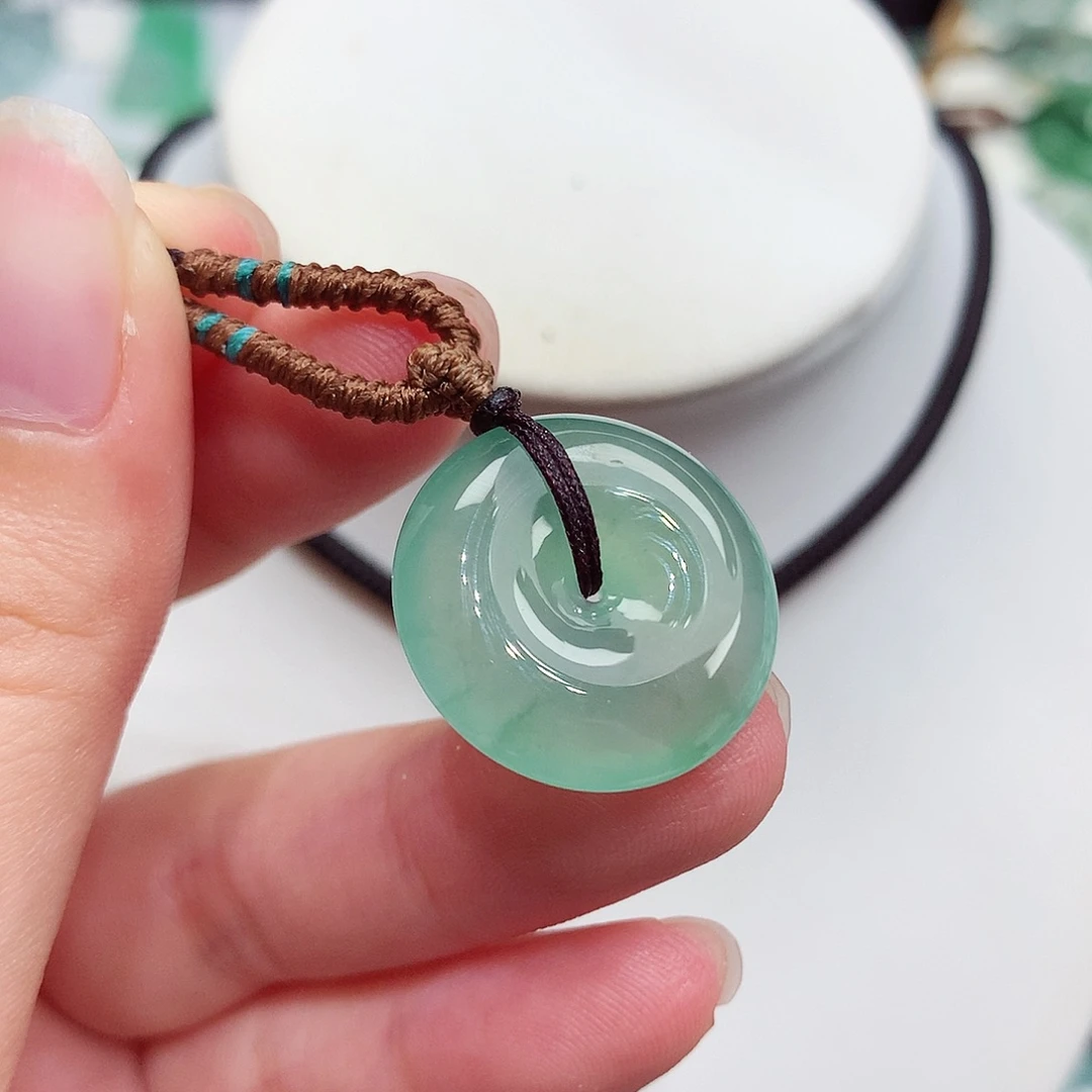 颈饰未镶嵌翡翠翡翠89，20.5/5.8