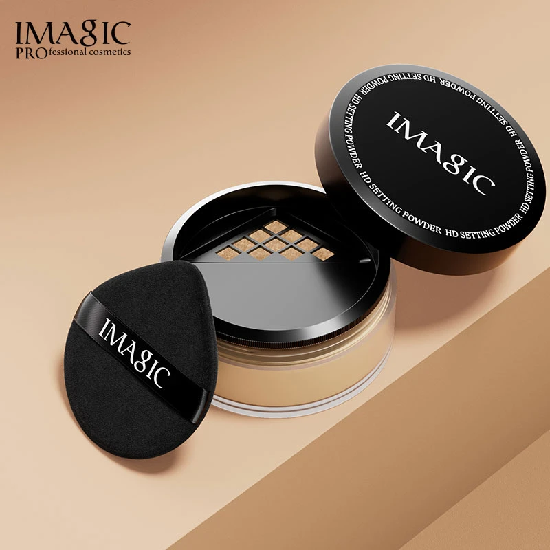 IMAGIC散粉蜜粉持妆提升气色不脱妆提亮细腻混油20g大容量定妆粉