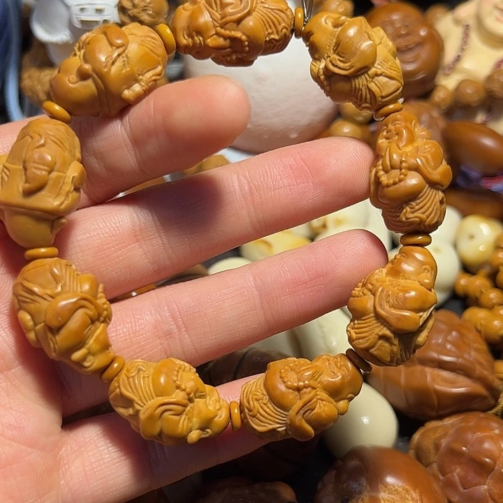 手串/手链橄榄核拜佛弥勒