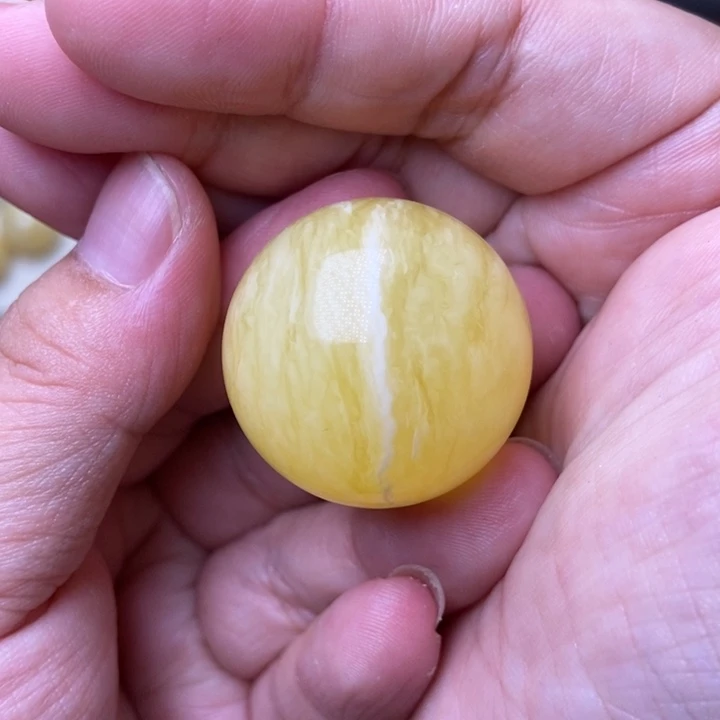 未镶嵌琥珀裸石?**✨蜜蜡90