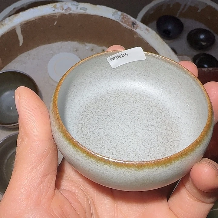 =***虎茶盏青钰建盏主人杯 34