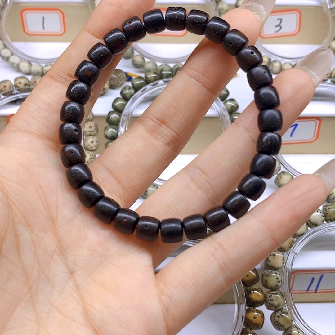 星月菩提手串8黑金