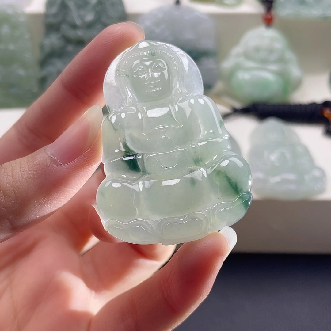 翡翠未镶嵌颈饰天然翡翠1111111