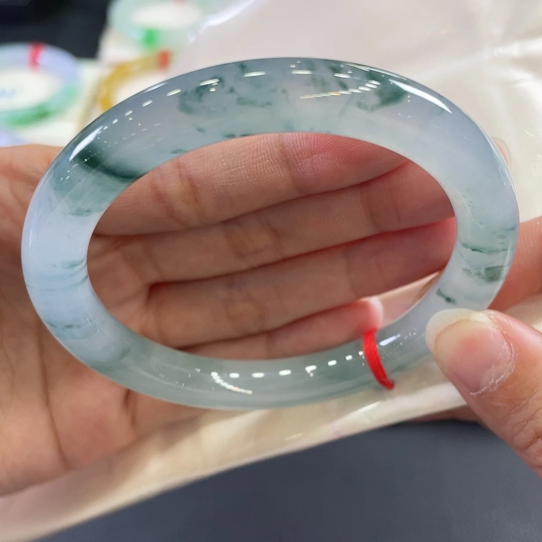 未镶嵌手镯翡翠10号圆条