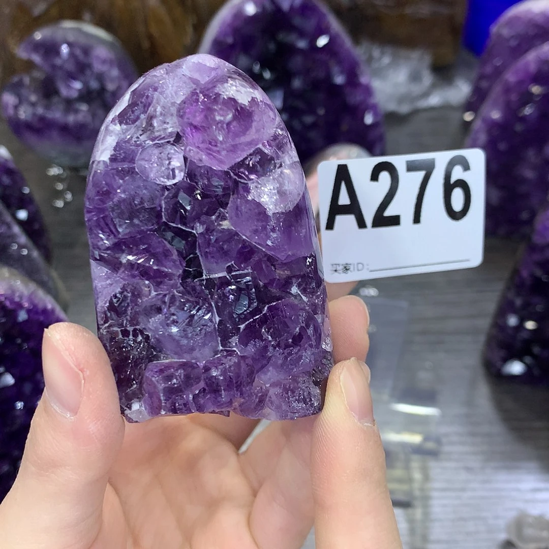 紫晶珠宝半成品未镶嵌276