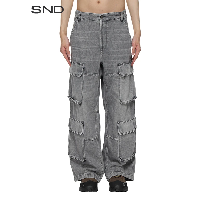 【DS 设计师品牌】SND SS25 多袋重工牛仔长裤