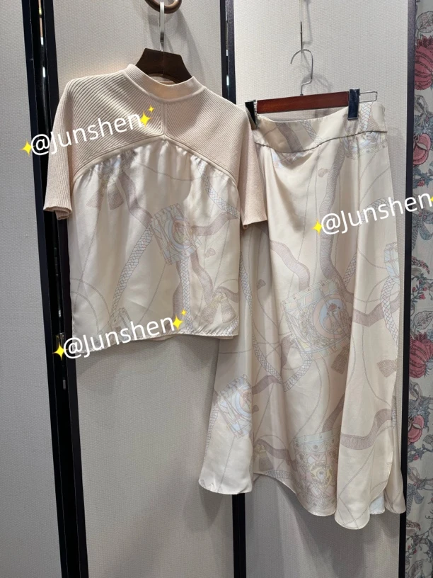 【竣深Junshen】新配色真丝夏季套装