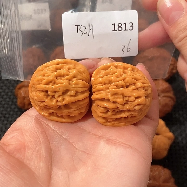 文玩核桃吊坠四座楼36