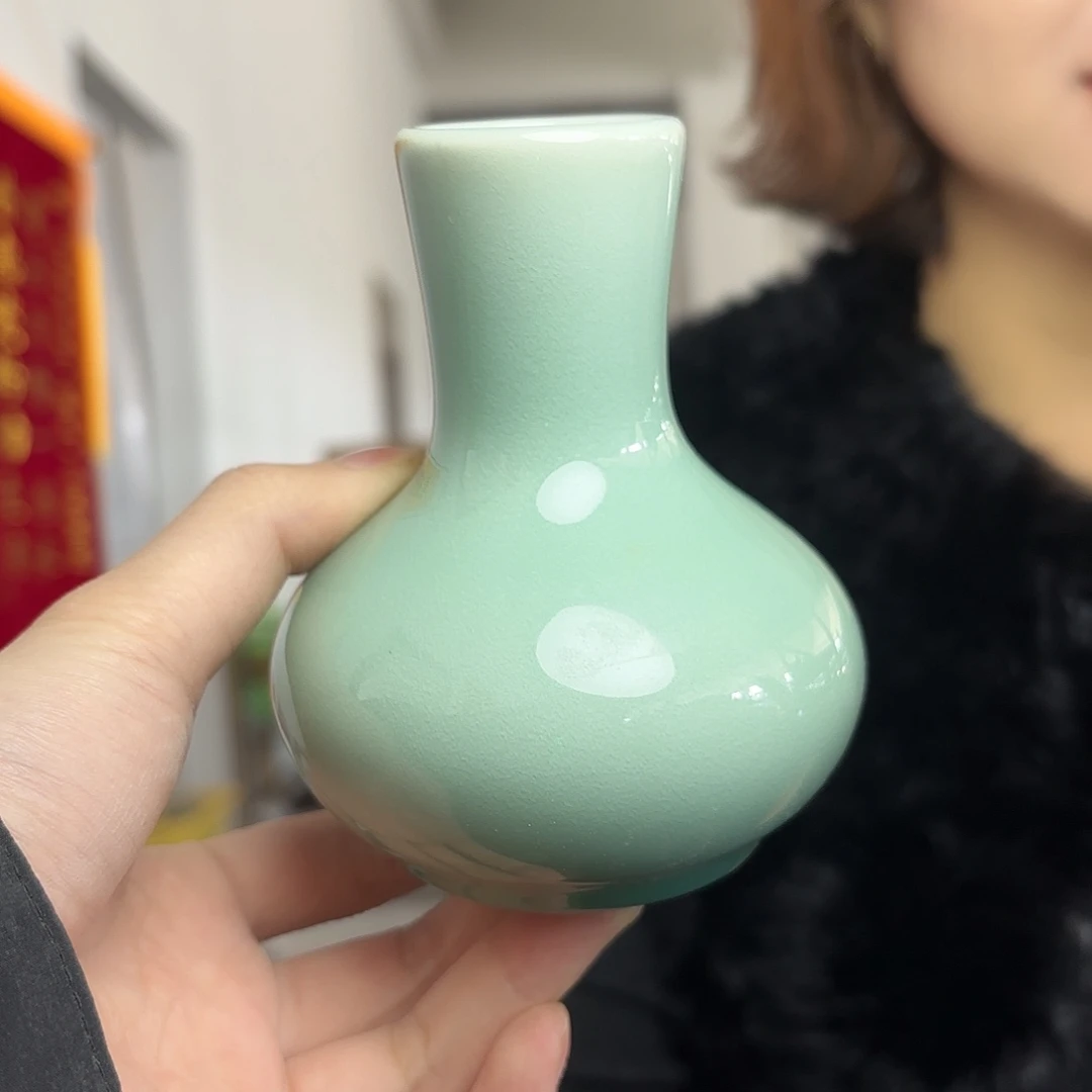 龙泉云间青瓷小米茶器