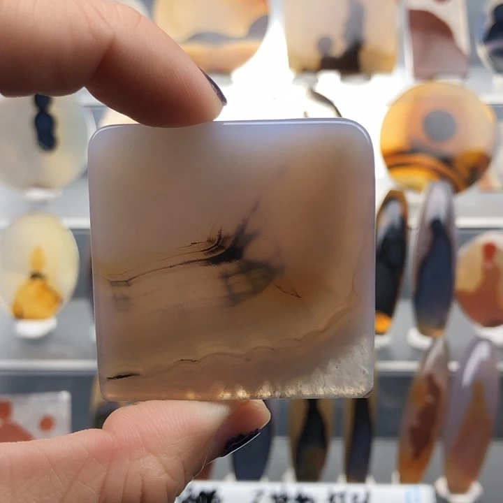 玛瑙/玉髓合金颈饰44