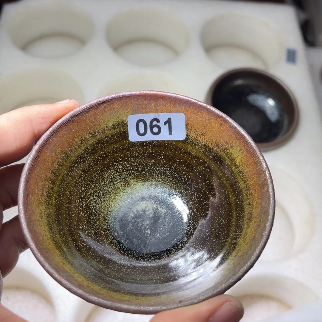 茶盏原矿原釉柴烧建盏