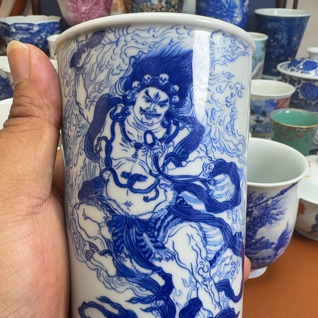 杯子吕*景德镇全手工手绘陶瓷