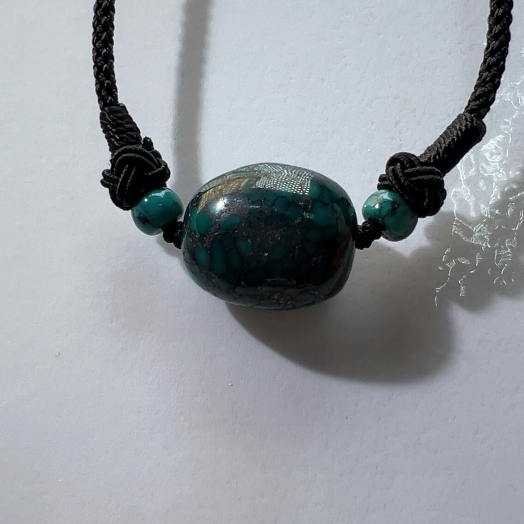 绿松石未镶嵌挂件