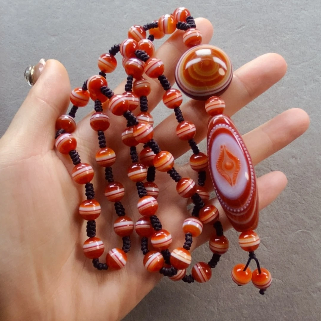 玛瑙/玉髓项链未镶嵌