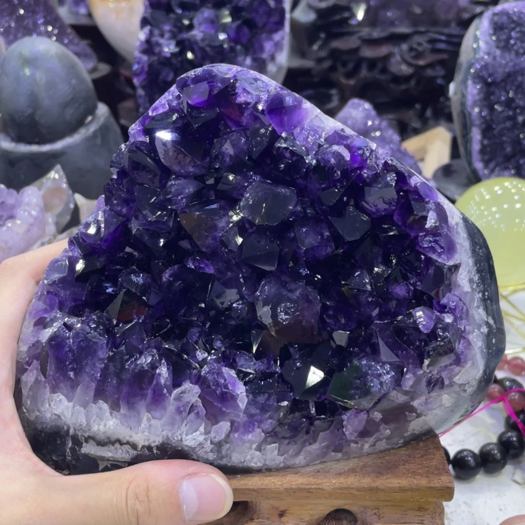 未镶嵌珠宝半成品紫晶