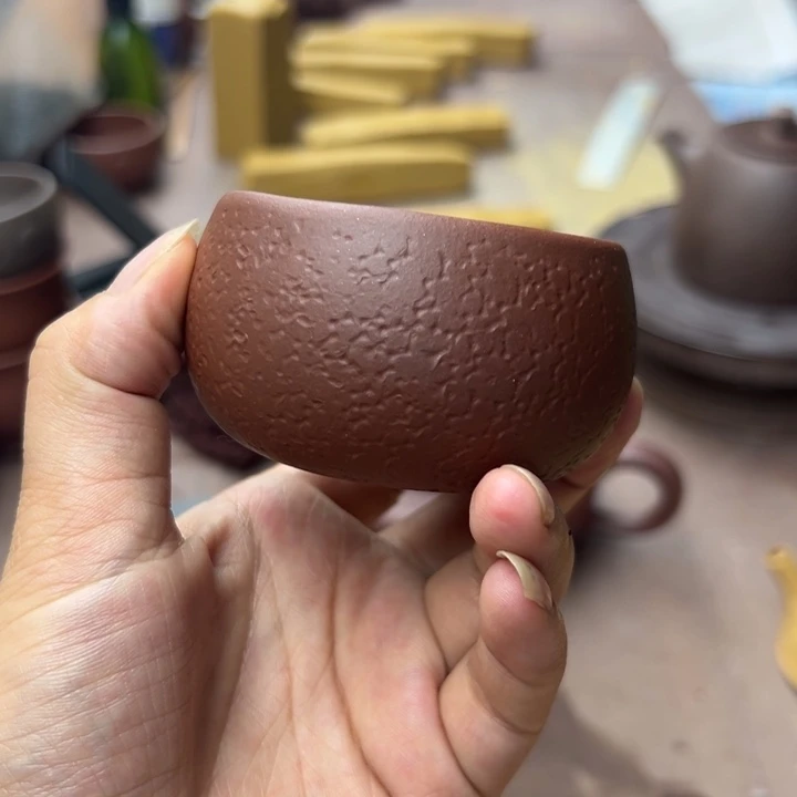 茶壶紫砂紫泥半手工75cc