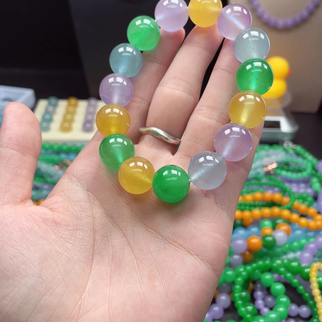 麦****卡14多宝圆珠手串新款