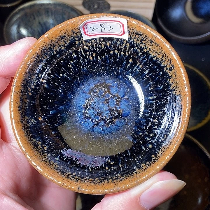 茶盏建窑建盏龙窑柴烧