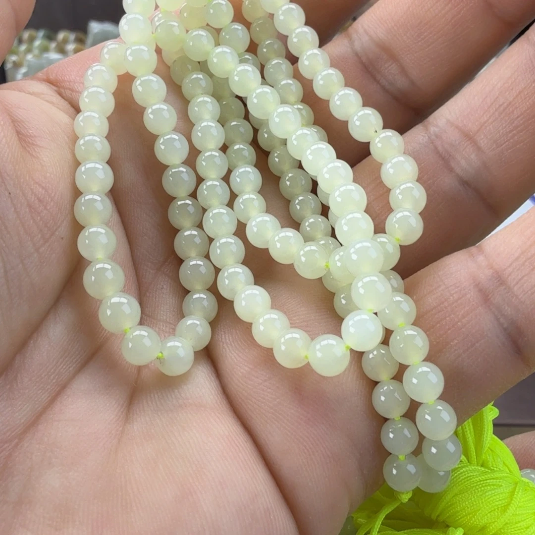 和田玉（糖玉）未镶嵌手链