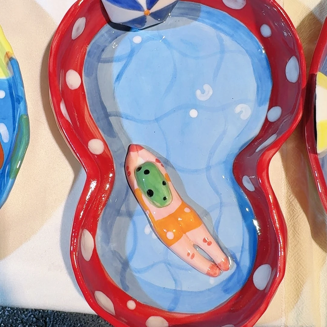 杯子马*子陶瓷手工艺品制作