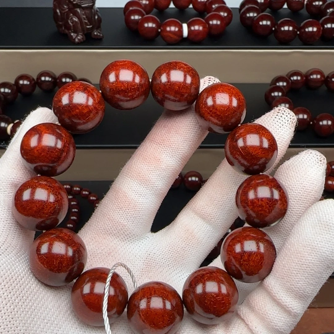 坚***q手串/手链小叶紫檀原生态印度小叶紫檀1.8暴龙