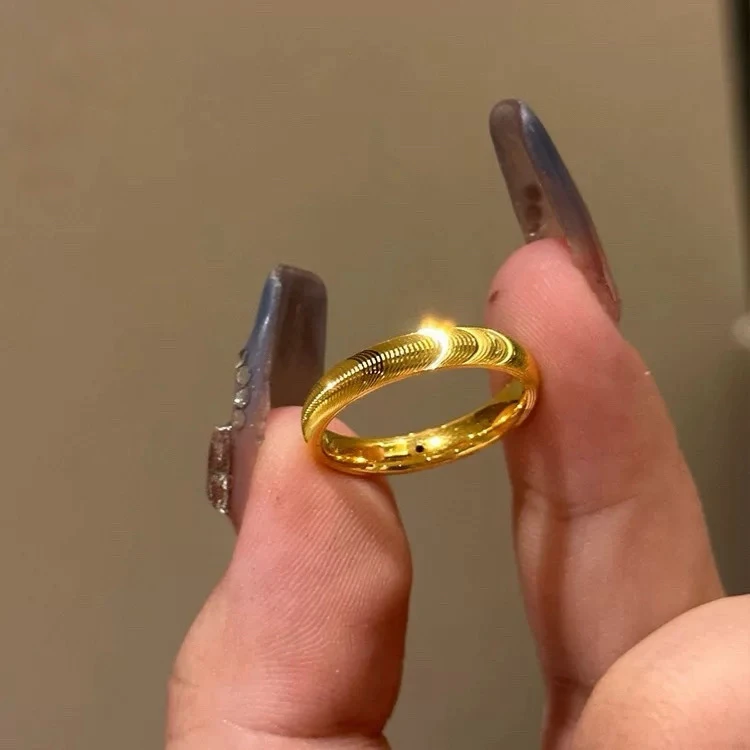 戒指 猫眼戒指轻奢时尚百搭情侣小众