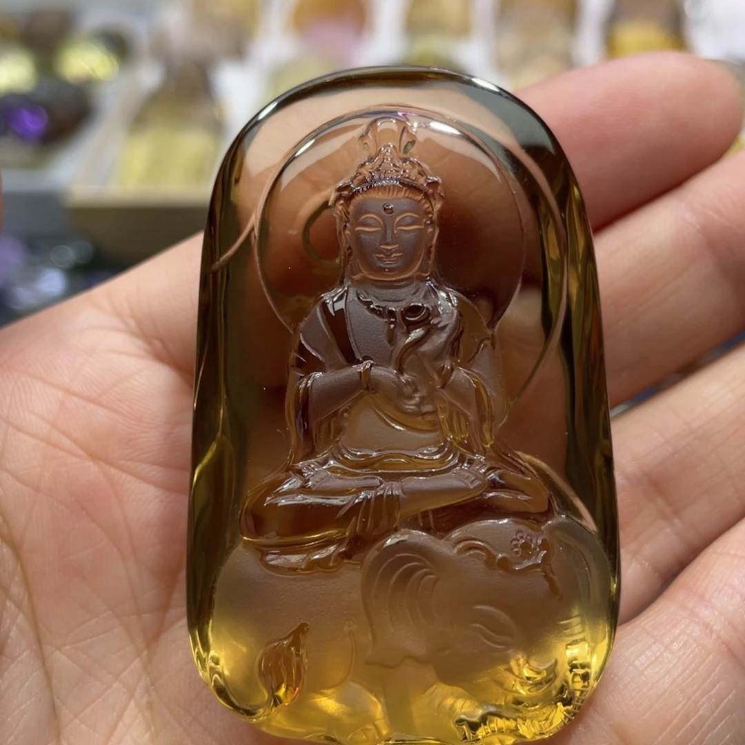 水晶颈饰未镶嵌定制