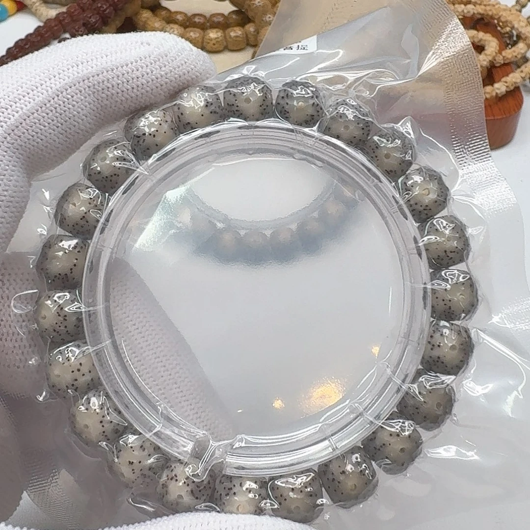 星月菩提吊坠5梵天灰冰手工龙鳞单圈10一物一图