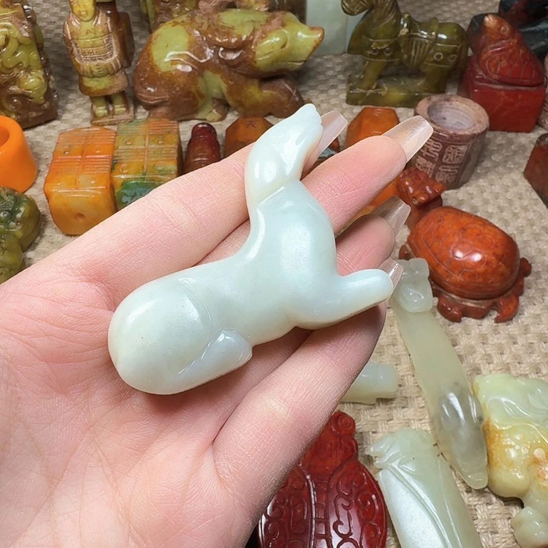 白玉菩提吊坠挂件