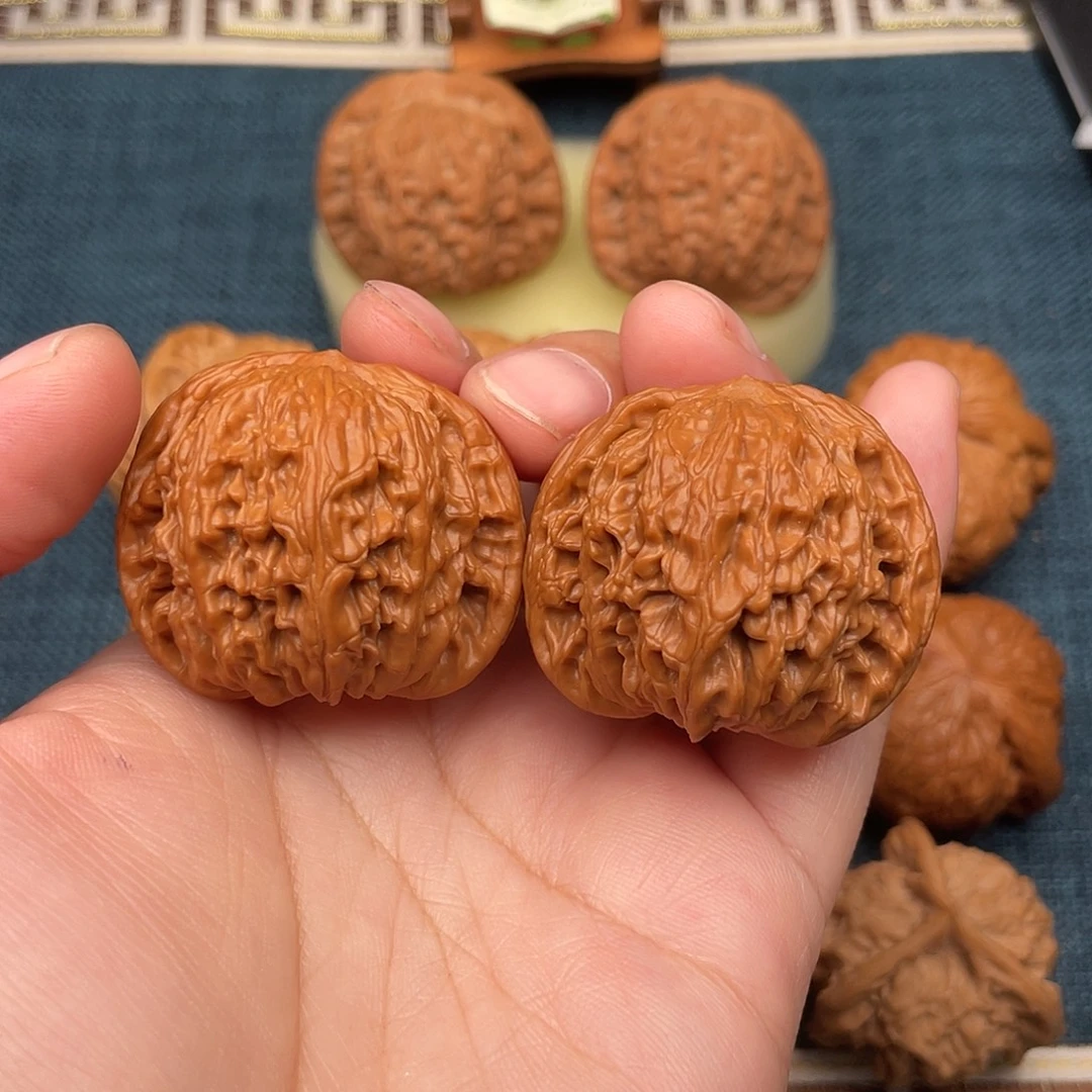把件文玩核桃39山地正磨全品