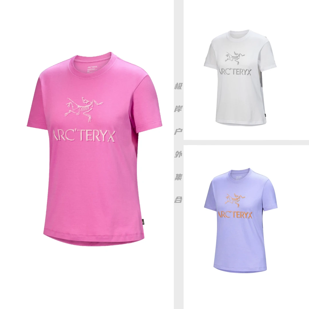【夏季狂欢】始祖鸟 Arc'Word Cotton 透气柔软短T 女款8135