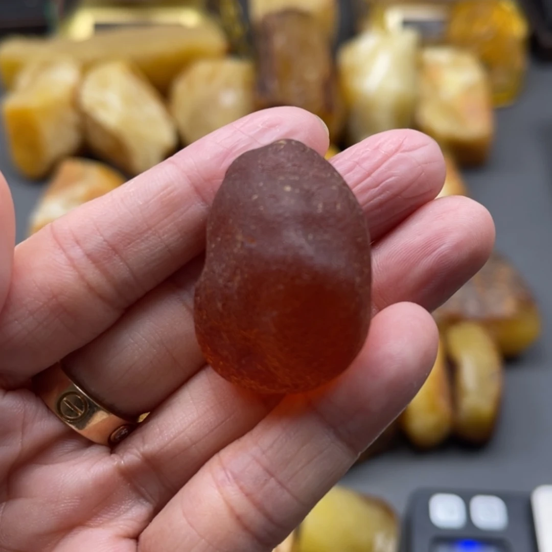 【闪购商品】未镶嵌定制琥珀木*天然琥珀蜜蜡原石定制y