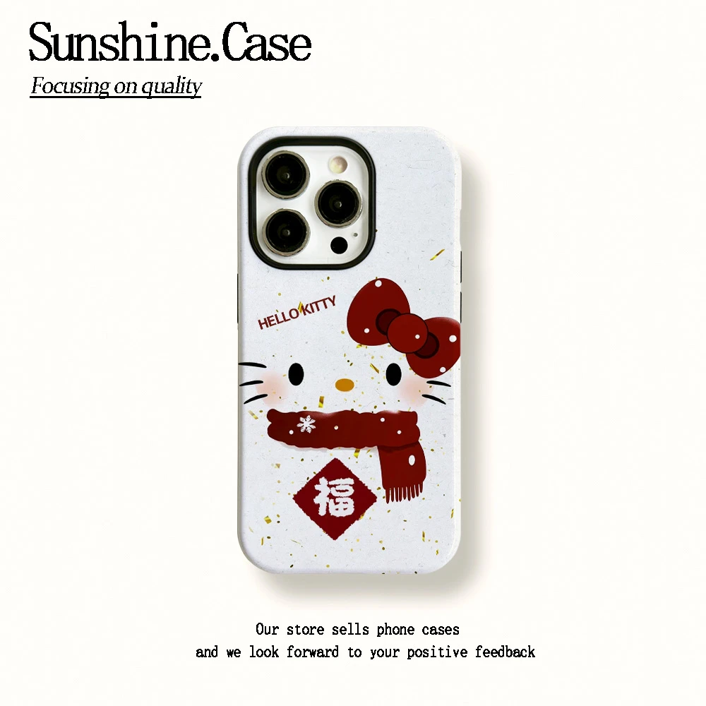 菲林二合一适用苹果华为vivo小米oppo手机壳福字KT16PRO/15