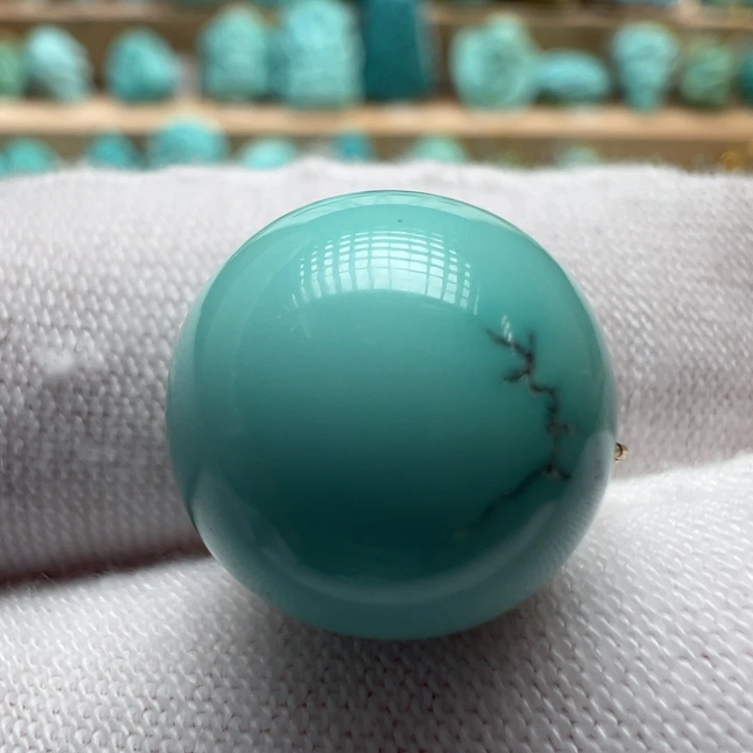 绿松石未镶嵌配饰12.7