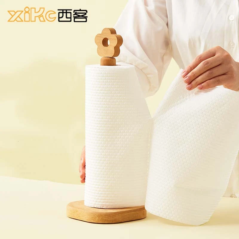 厨房一次性懒人抹布 吸水不沾油 干湿两用清洁厨房用纸洗碗布