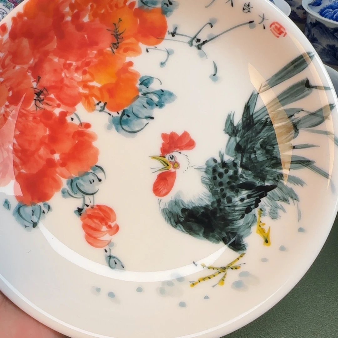 陶纯手工纯手绘茶具253