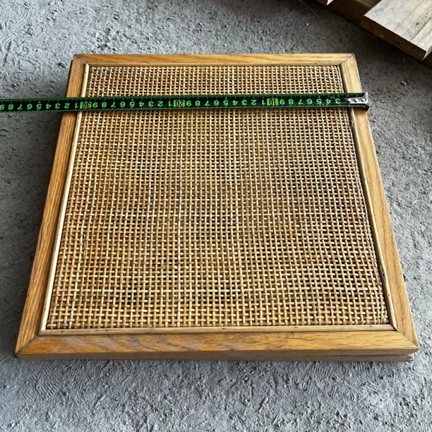 橡木➕藤编板一块32✖️34，瑕疵无售后