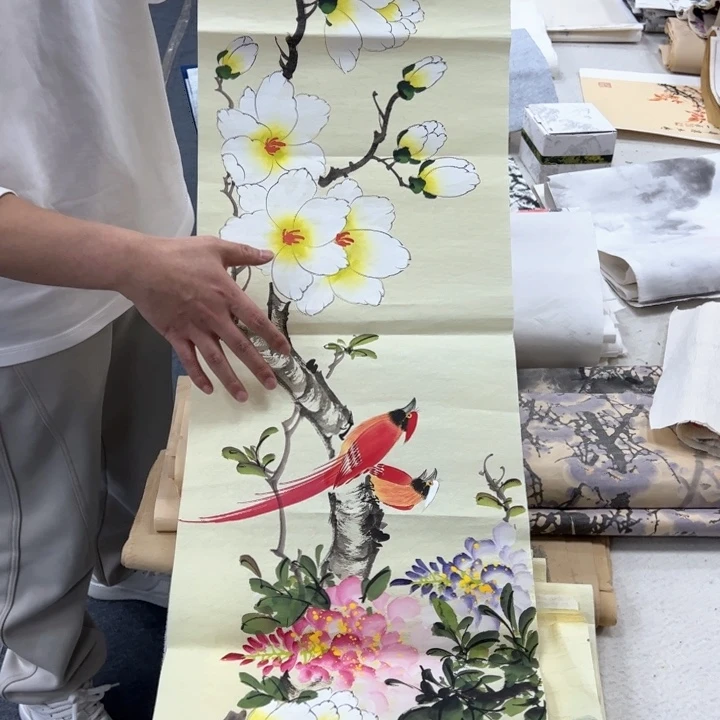 国画纯手绘作品欣赏图
