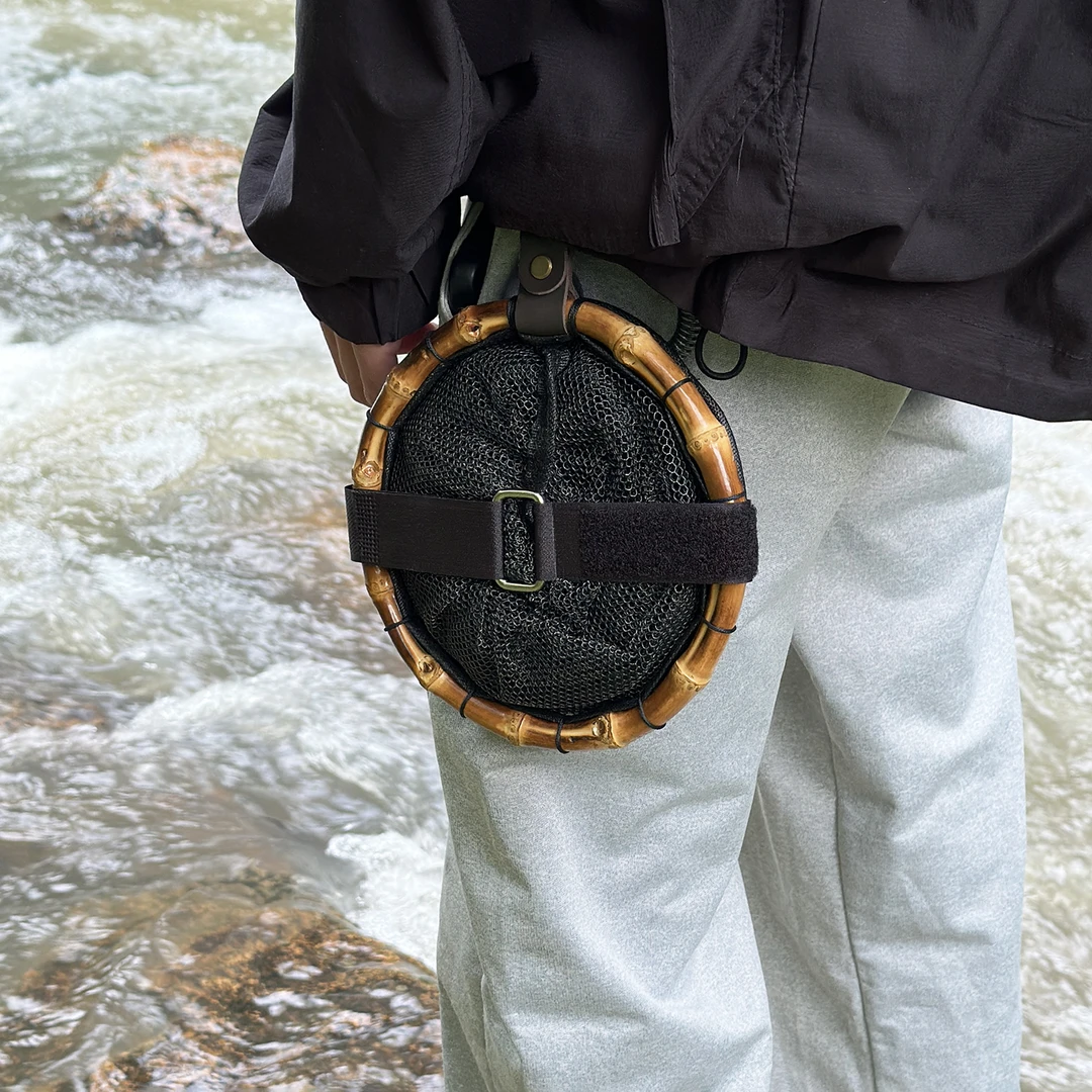 便携式小鱼护野钓专用耐用路亚迷你小型溪流挂腰微物小眼涂胶渔护