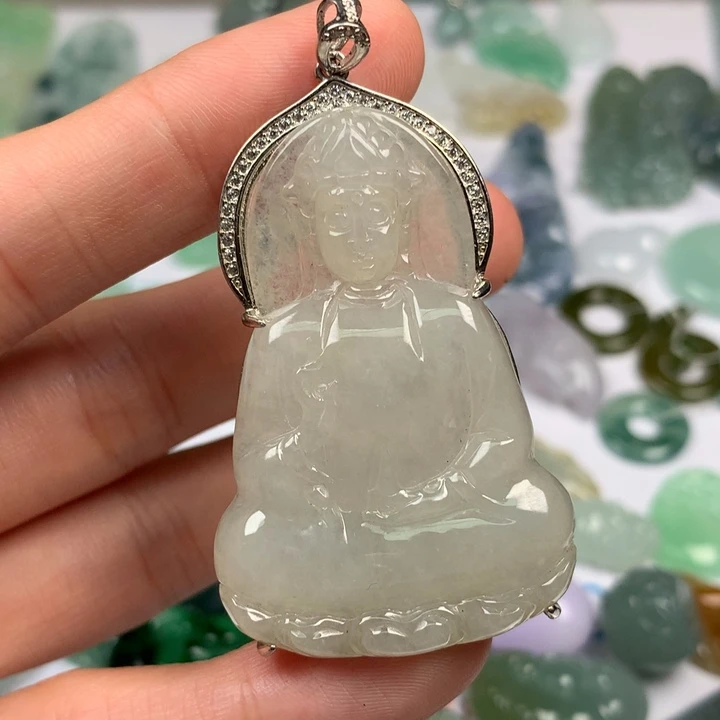 颈饰未镶嵌翡翠翡翠
