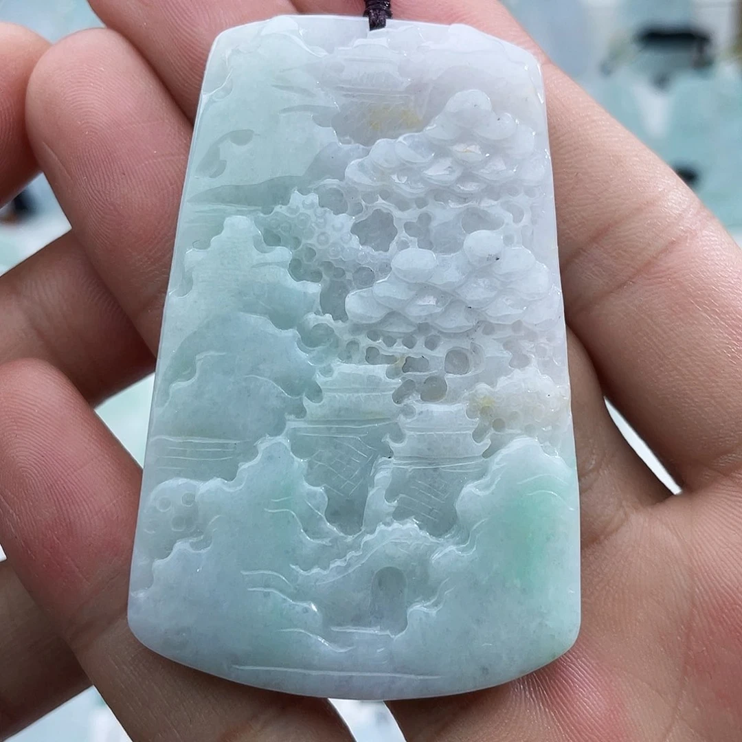 颈饰未镶嵌翡翠翡翠