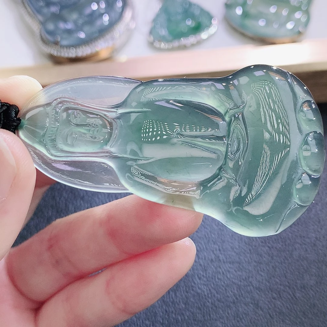 翡翠未镶嵌挂件翡翠