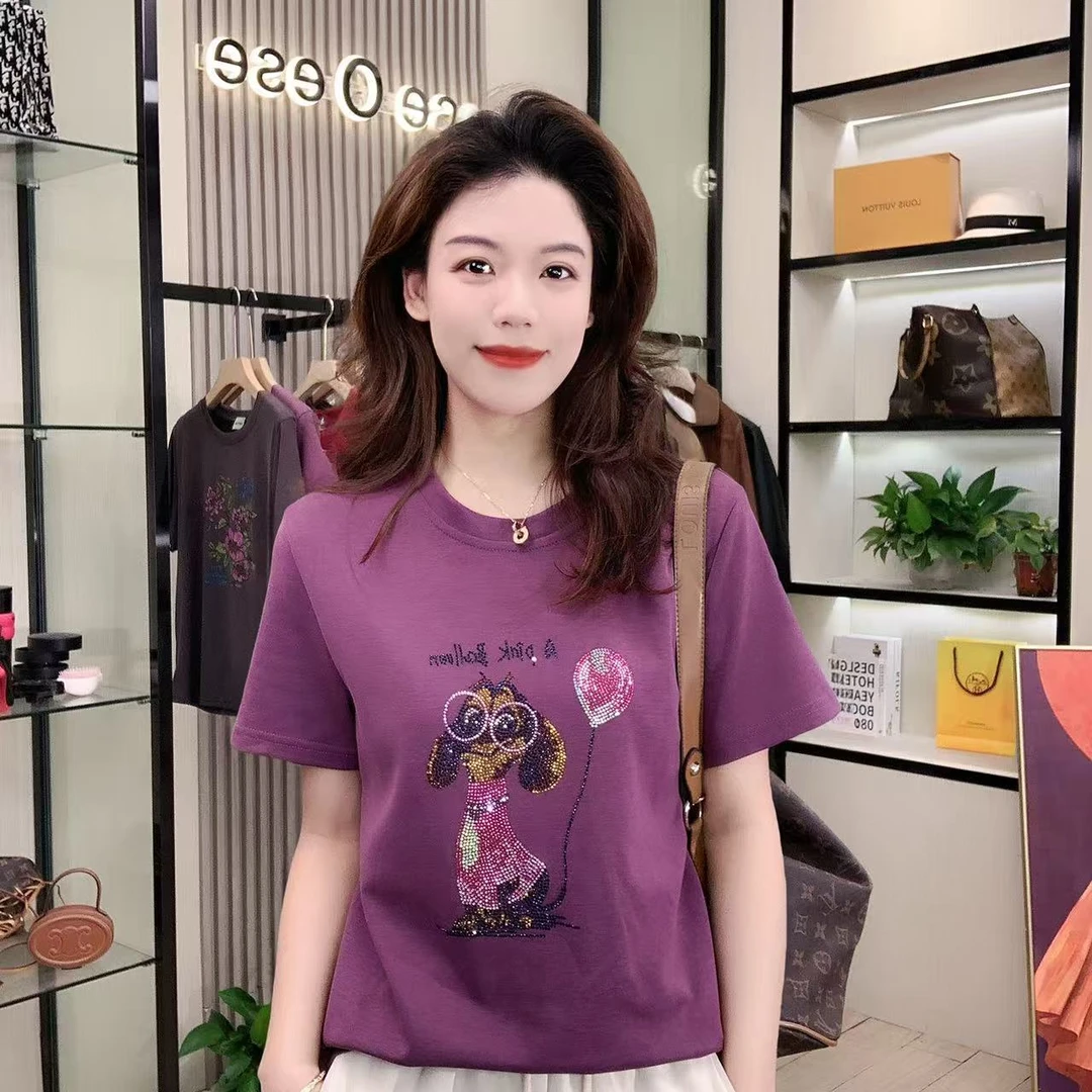 【粉色小狗】eseOese棉夏季短袖