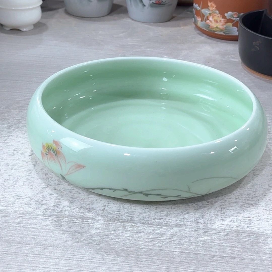 口径  22-7陶瓷绿植多肉微瑕花盆
