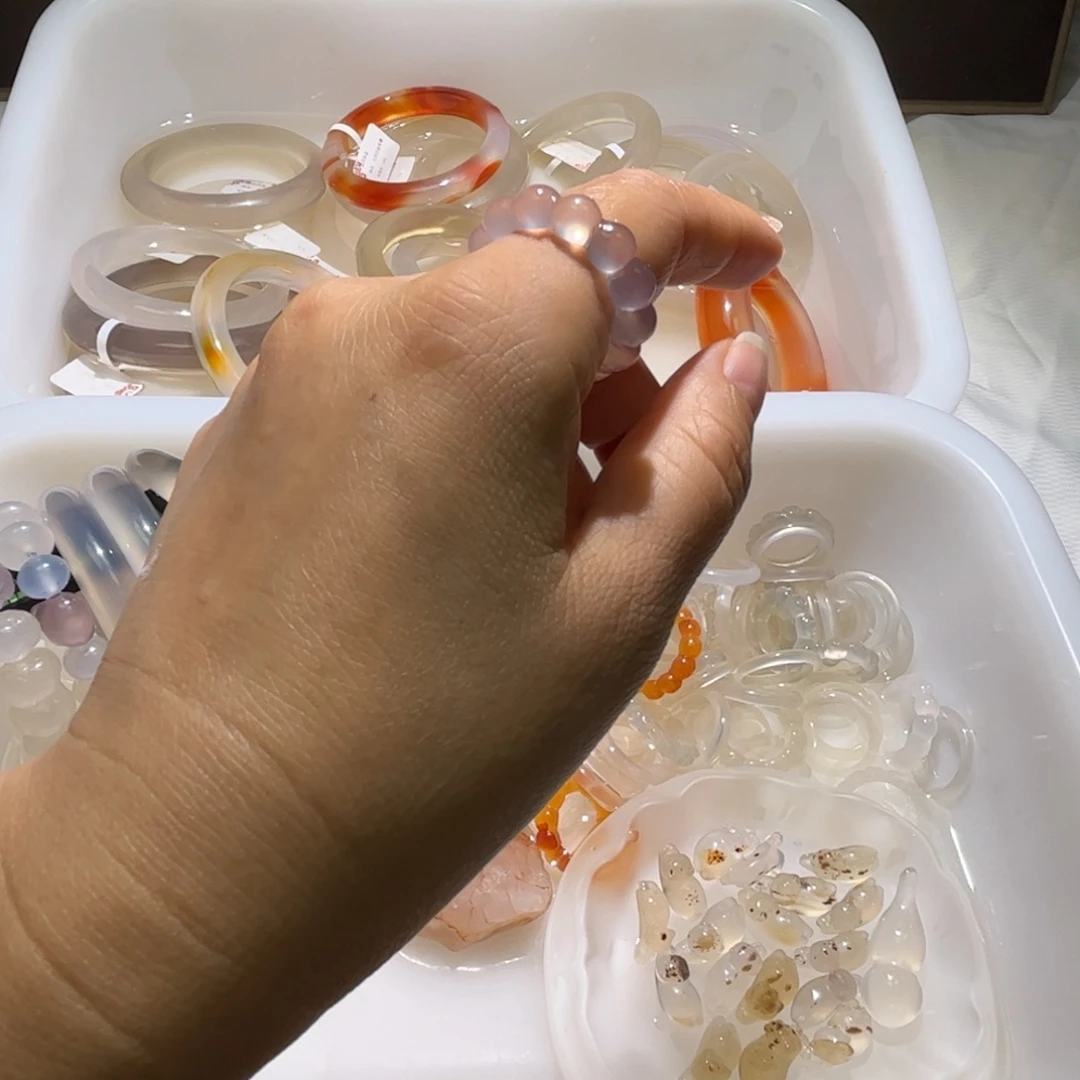 玛瑙/玉髓未镶嵌戒指