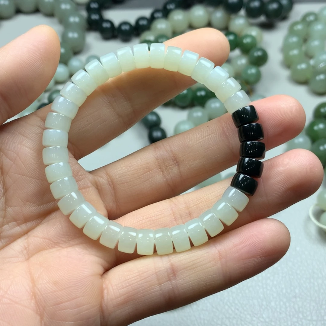 和田玉手链未镶嵌