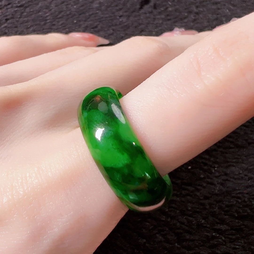 翡翠戒圈未镶嵌签收后24小时鉴赏期