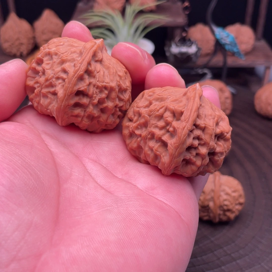 文玩核桃把件玉枕